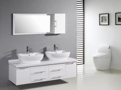 黑白舒適衛(wèi)浴設計